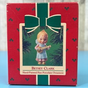 Hallmark Keepsake Ornament Betsey Clark Hand Painted Fine Porcelain 1984